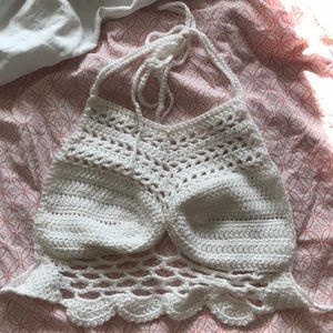 Hand made crochet top